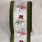 The Ribbon People Green and White Funny Christmas Snowmen Wired Craft Ribbon 4" x 20 Yards